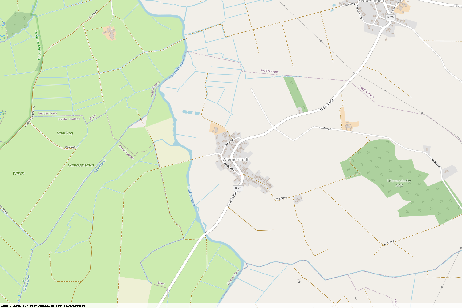 Ist gerade Stromausfall in Schleswig-Holstein - Dithmarschen - Wiemerstedt?
