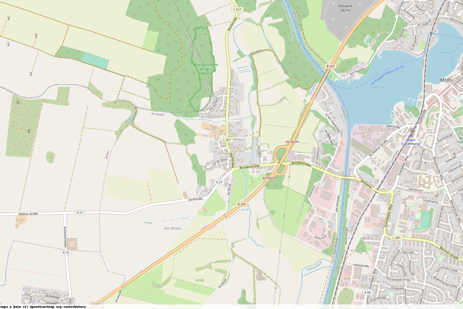 Ist gerade Stromausfall in Schleswig-Holstein - Herzogtum Lauenburg - Alt Mölln?