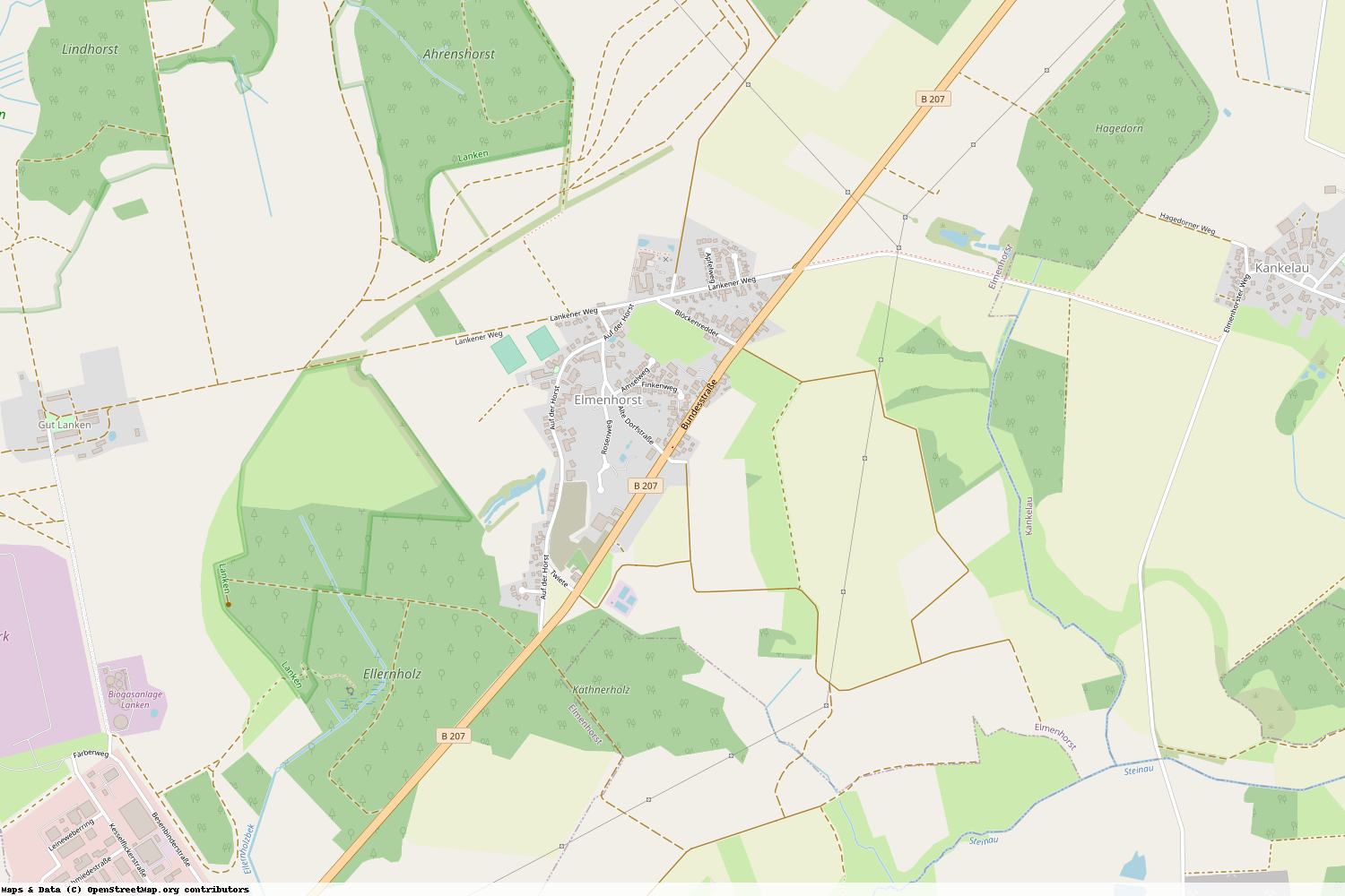 Ist gerade Stromausfall in Schleswig-Holstein - Herzogtum Lauenburg - Elmenhorst?