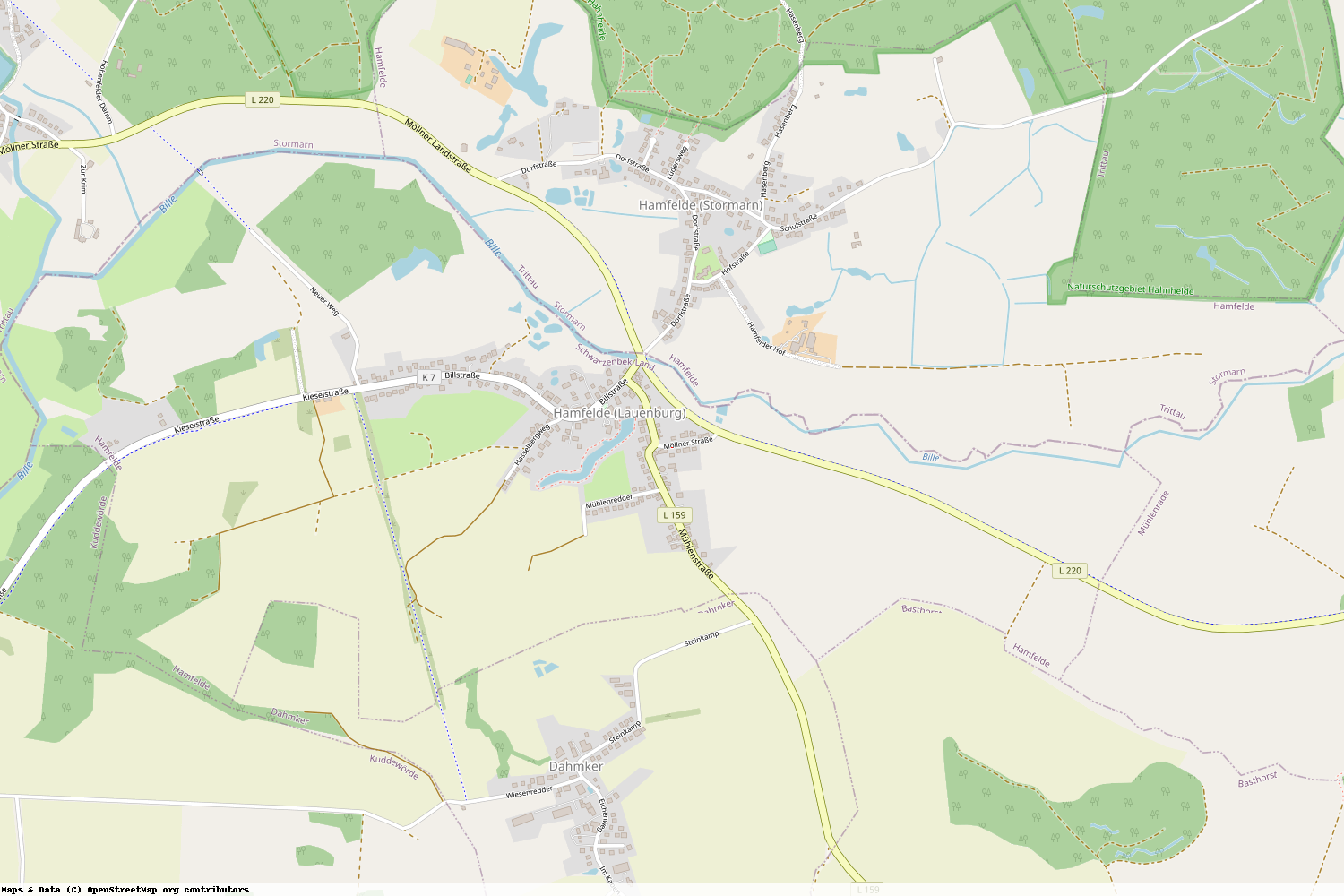 Ist gerade Stromausfall in Schleswig-Holstein - Herzogtum Lauenburg - Hamfelde?