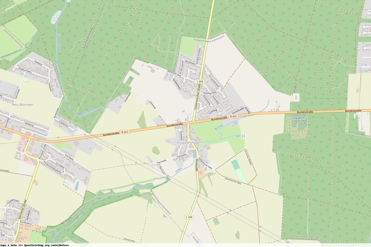 Ist gerade Stromausfall in Schleswig-Holstein - Herzogtum Lauenburg - Kröppelshagen-Fahrendorf?