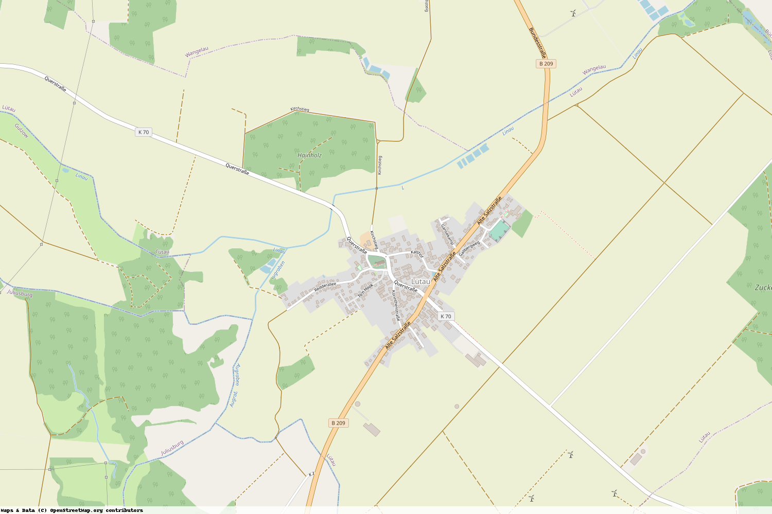 Ist gerade Stromausfall in Schleswig-Holstein - Herzogtum Lauenburg - Lütau?