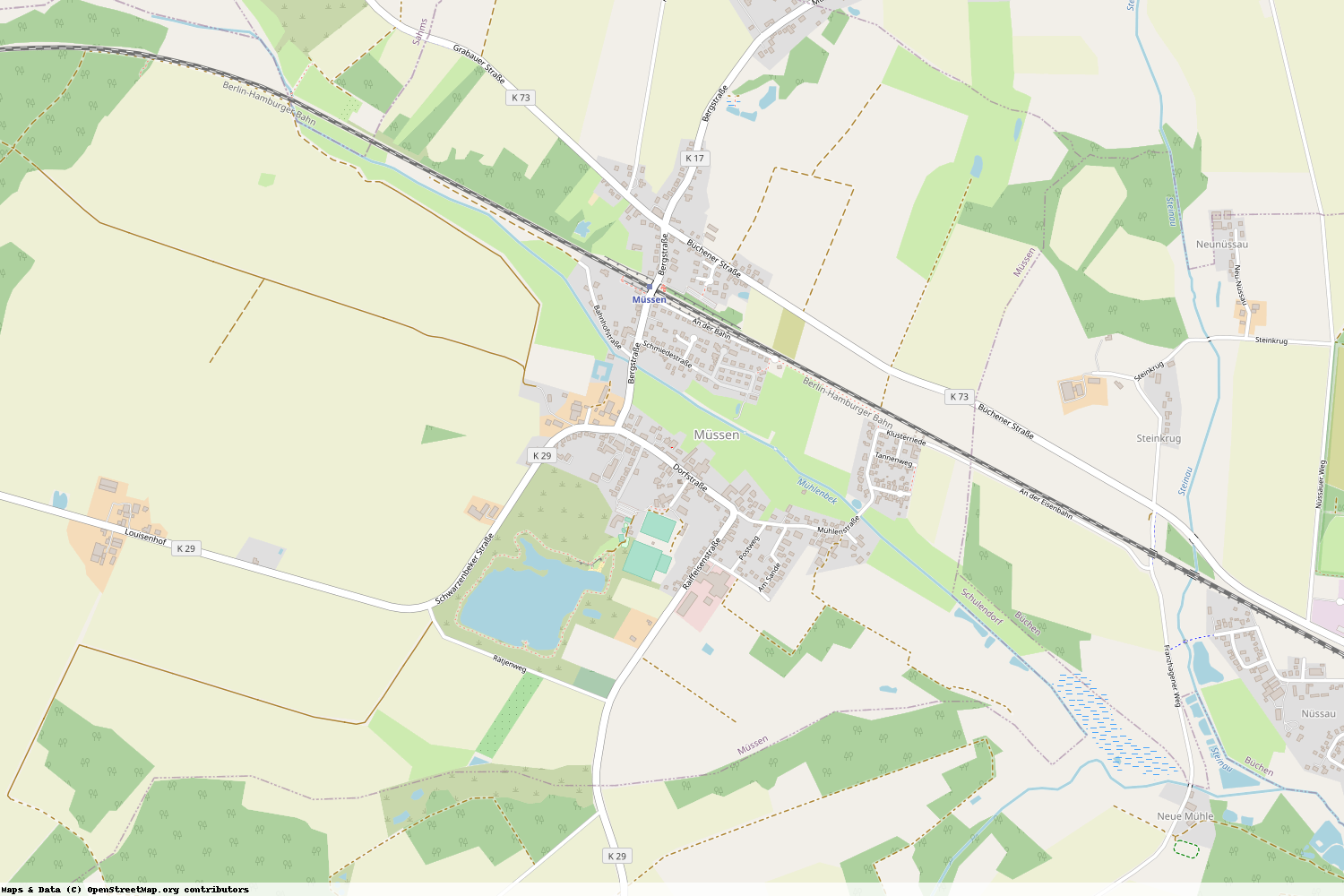 Ist gerade Stromausfall in Schleswig-Holstein - Herzogtum Lauenburg - Müssen?