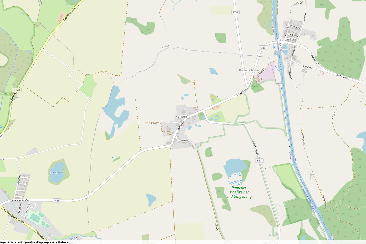 Ist gerade Stromausfall in Schleswig-Holstein - Herzogtum Lauenburg - Panten?