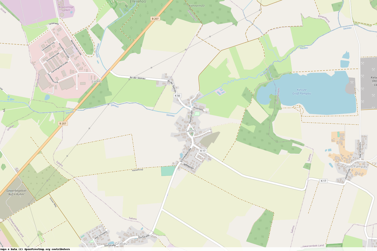 Ist gerade Stromausfall in Schleswig-Holstein - Herzogtum Lauenburg - Sahms?