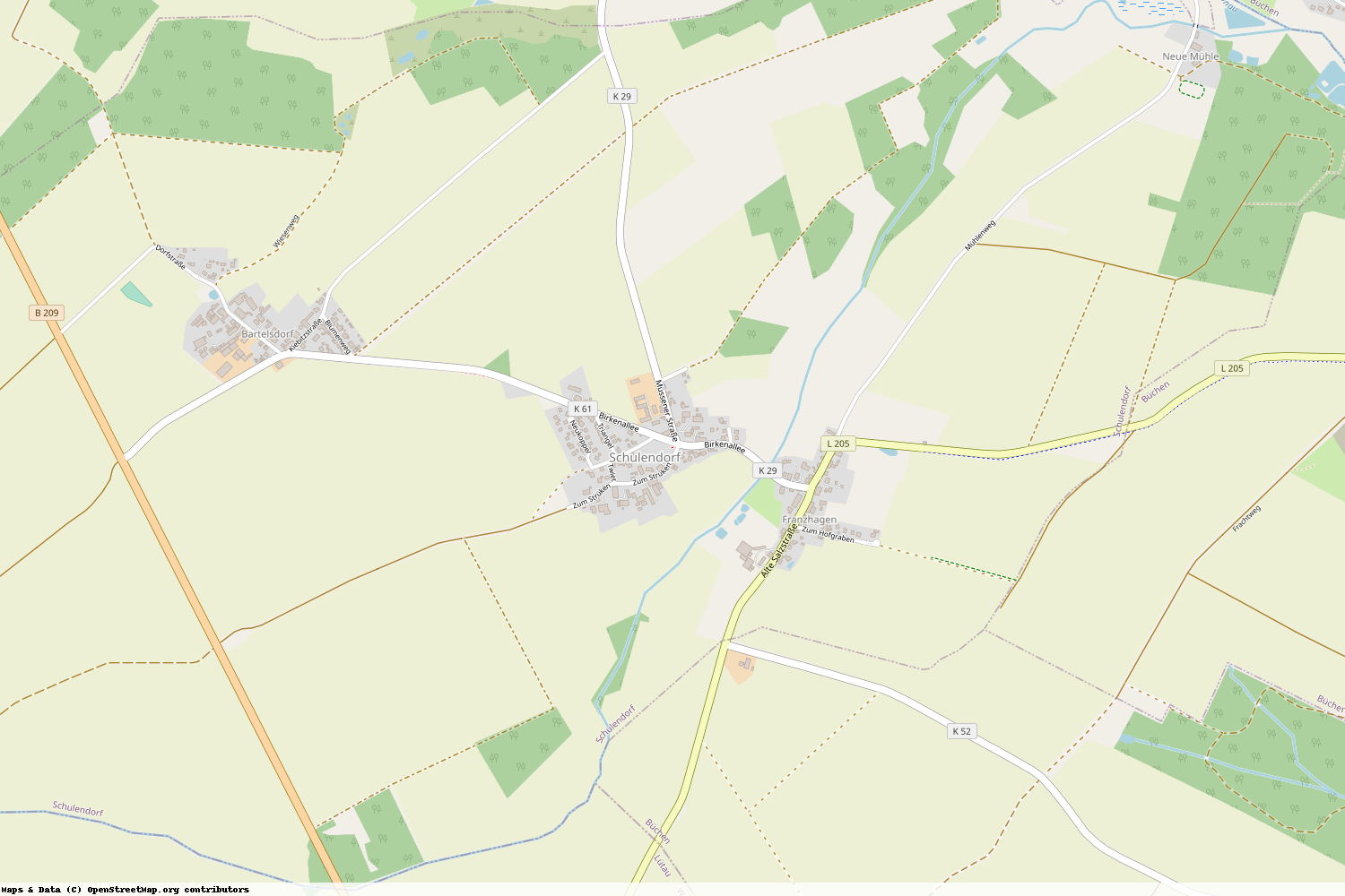 Ist gerade Stromausfall in Schleswig-Holstein - Herzogtum Lauenburg - Schulendorf?