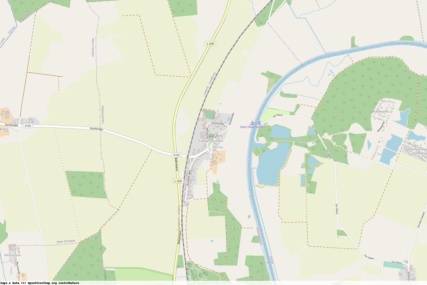 Ist gerade Stromausfall in Schleswig-Holstein - Herzogtum Lauenburg - Siebeneichen?