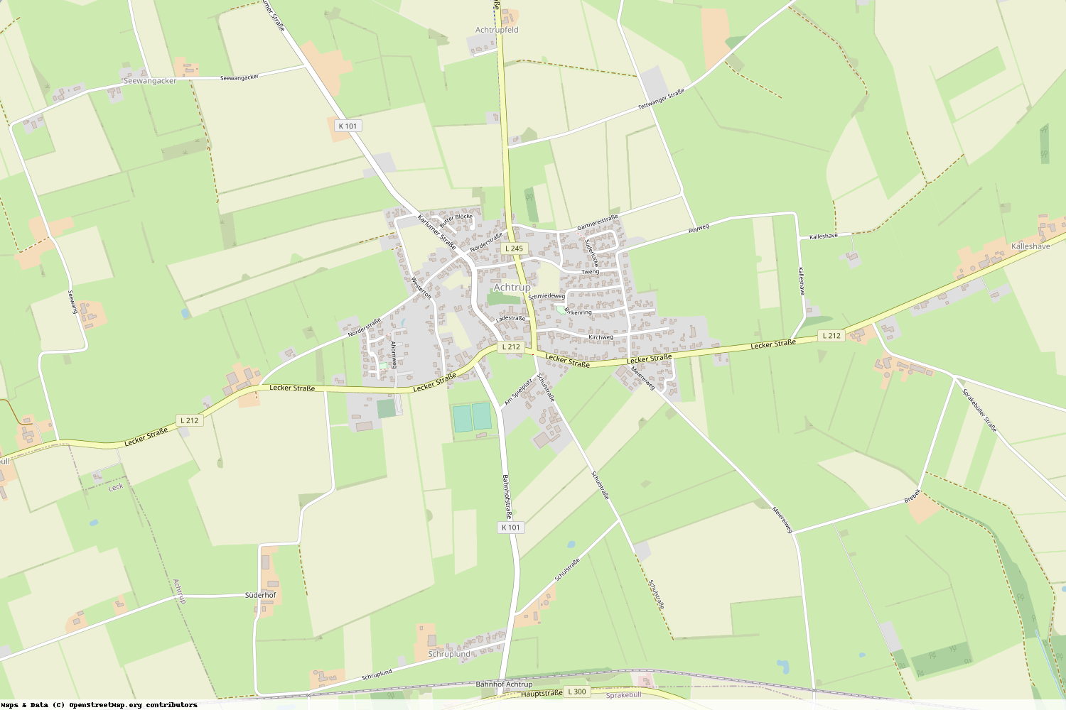 Ist gerade Stromausfall in Schleswig-Holstein - Nordfriesland - Achtrup?