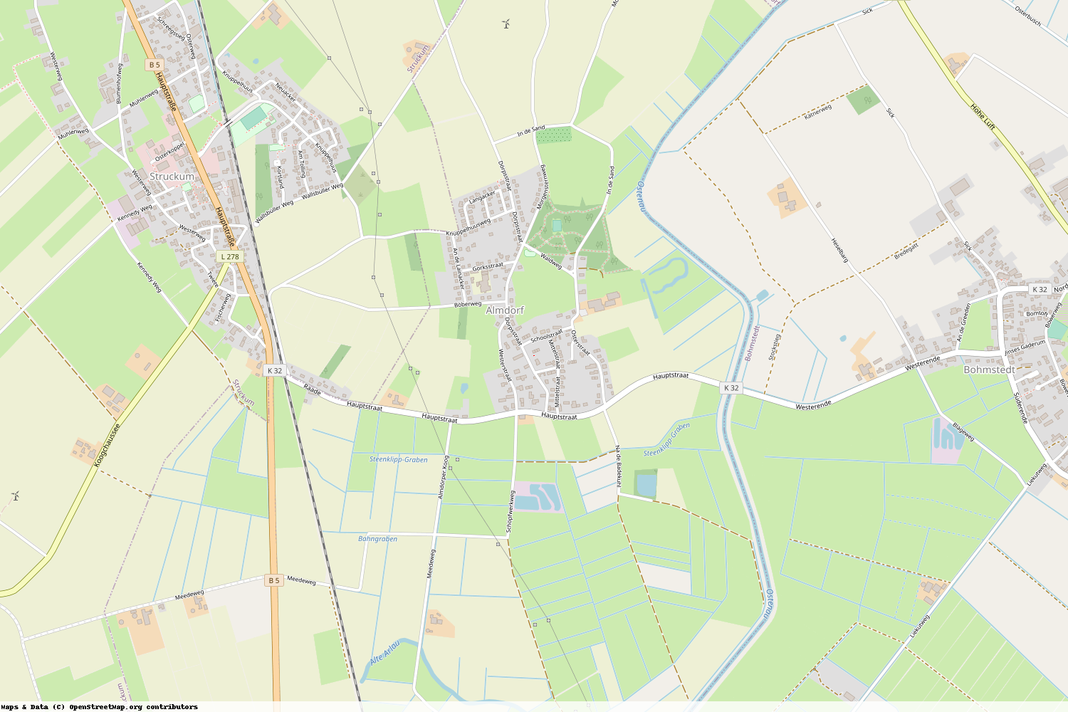 Ist gerade Stromausfall in Schleswig-Holstein - Nordfriesland - Almdorf?
