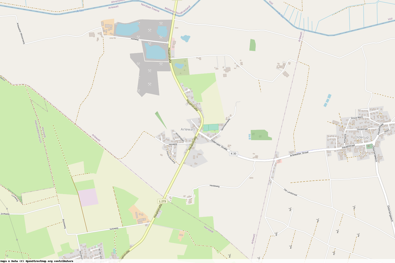 Ist gerade Stromausfall in Schleswig-Holstein - Nordfriesland - Arlewatt?