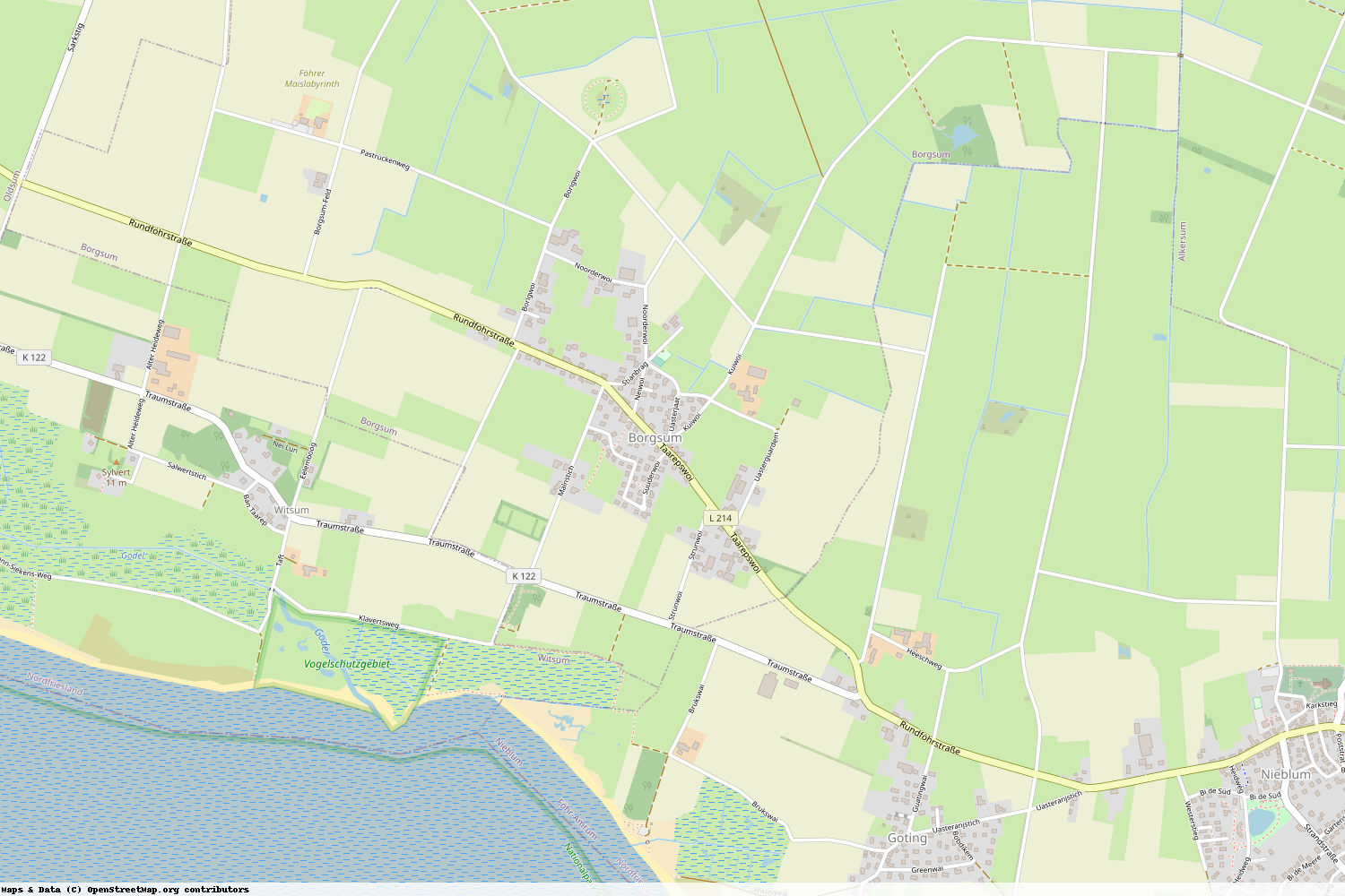Ist gerade Stromausfall in Schleswig-Holstein - Nordfriesland - Borgsum?