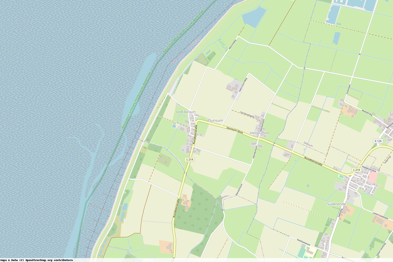 Ist gerade Stromausfall in Schleswig-Holstein - Nordfriesland - Dunsum?