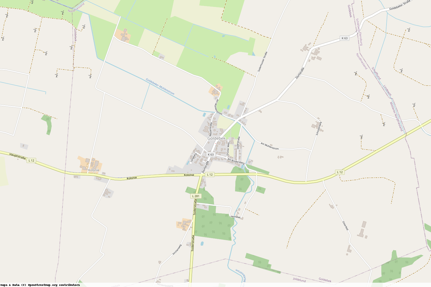 Ist gerade Stromausfall in Schleswig-Holstein - Nordfriesland - Goldebek?