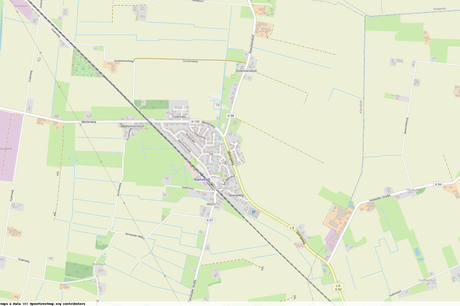 Ist gerade Stromausfall in Schleswig-Holstein - Nordfriesland - Klanxbüll?