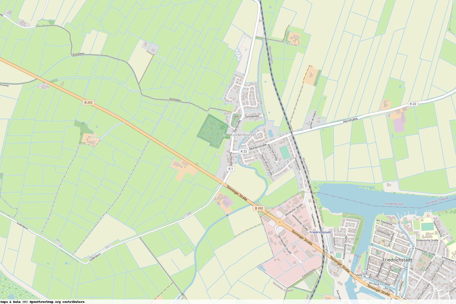 Ist gerade Stromausfall in Schleswig-Holstein - Nordfriesland - Koldenbüttel?