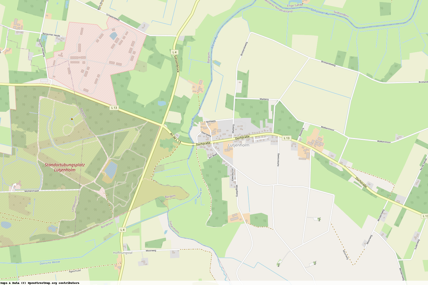 Ist gerade Stromausfall in Schleswig-Holstein - Nordfriesland - Lütjenholm?