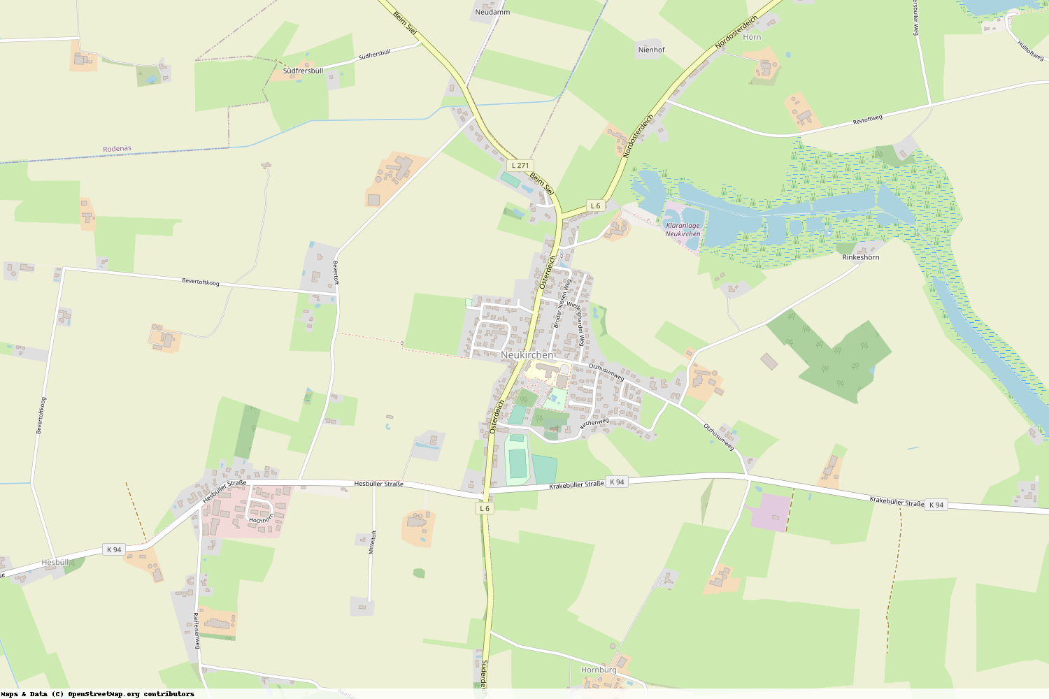 Ist gerade Stromausfall in Schleswig-Holstein - Nordfriesland - Neukirchen?