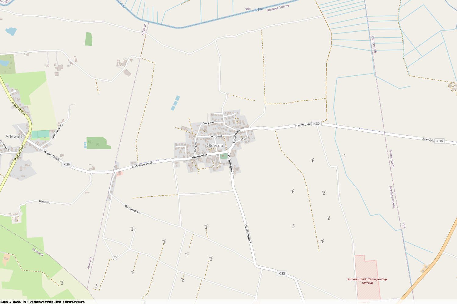 Ist gerade Stromausfall in Schleswig-Holstein - Nordfriesland - Olderup?
