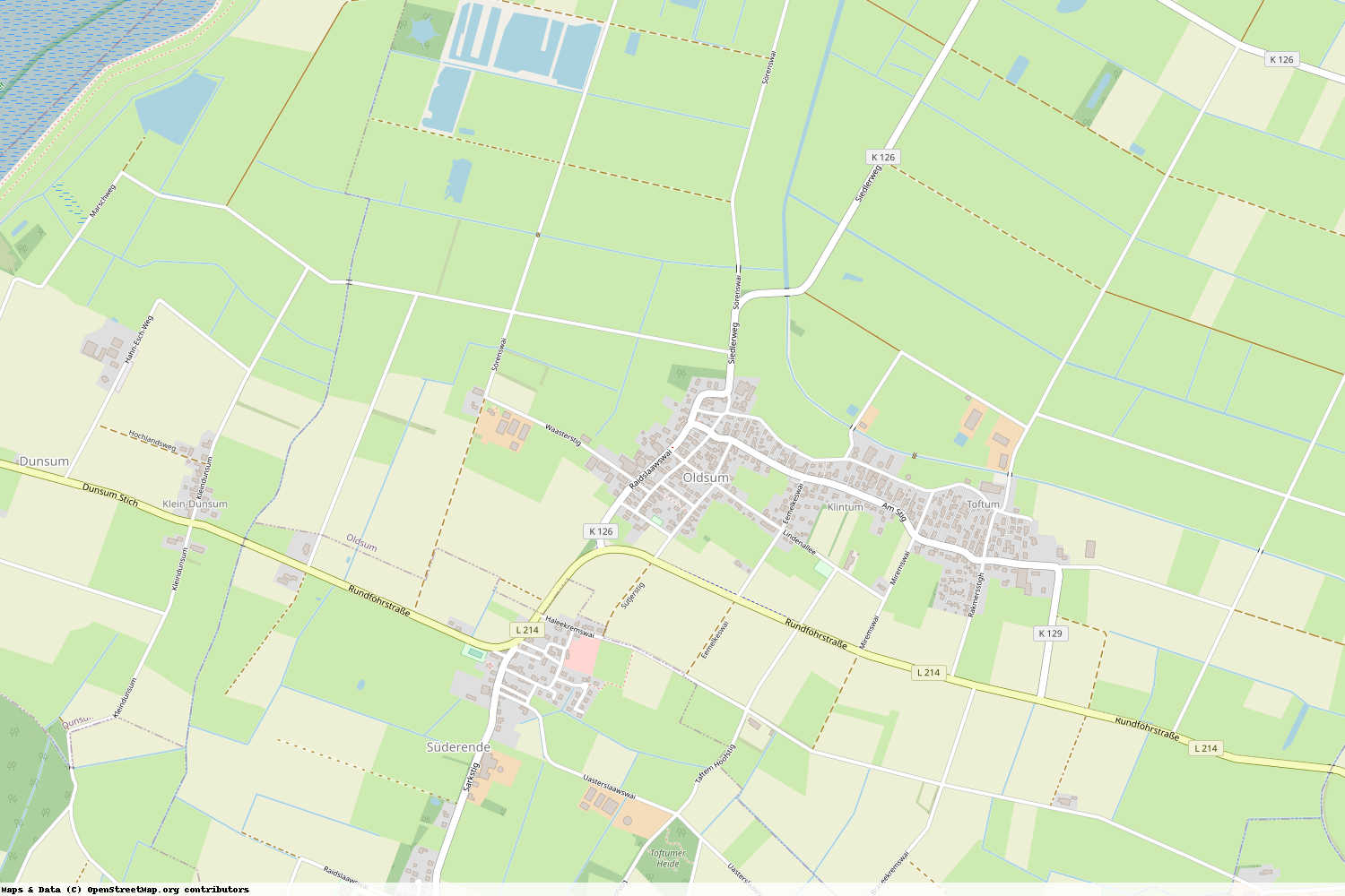 Ist gerade Stromausfall in Schleswig-Holstein - Nordfriesland - Oldsum?