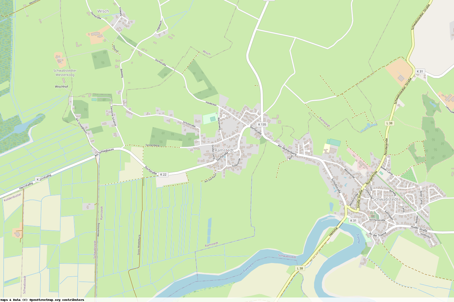 Ist gerade Stromausfall in Schleswig-Holstein - Nordfriesland - Ramstedt?