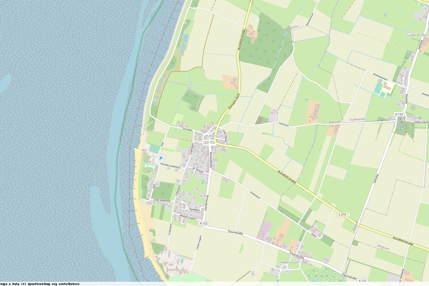 Ist gerade Stromausfall in Schleswig-Holstein - Nordfriesland - Utersum?