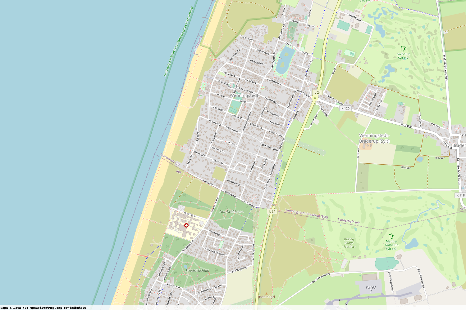 Ist gerade Stromausfall in Schleswig-Holstein - Nordfriesland - Wenningstedt-Braderup (Sylt)?