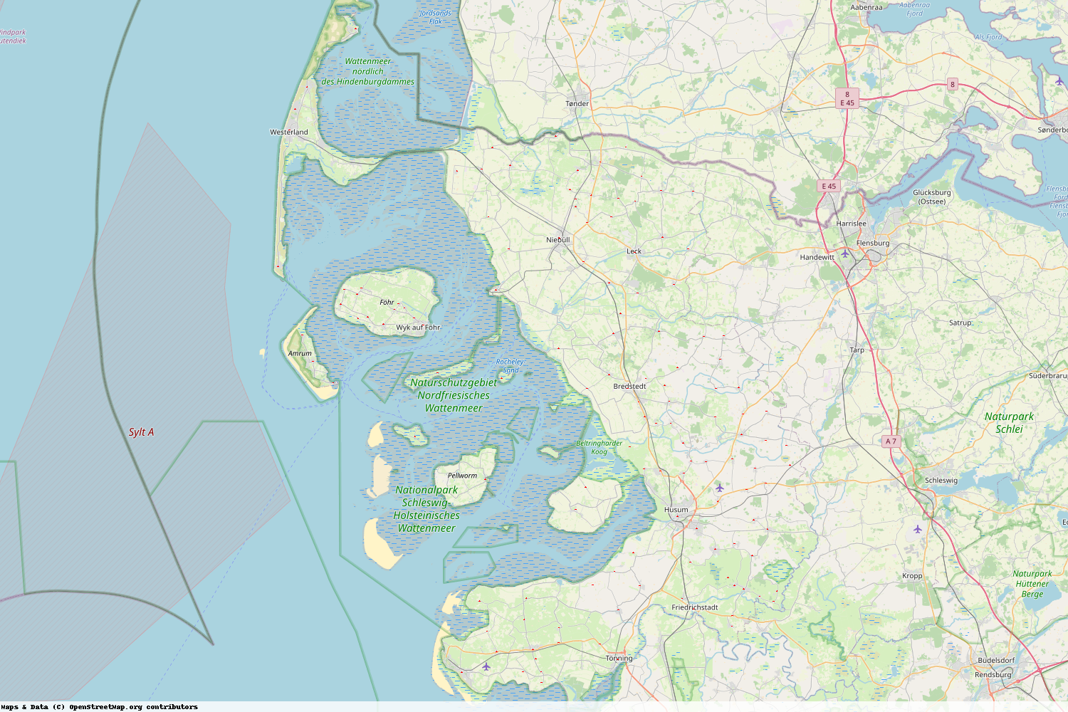 Ist gerade Stromausfall in Schleswig-Holstein - Nordfriesland?