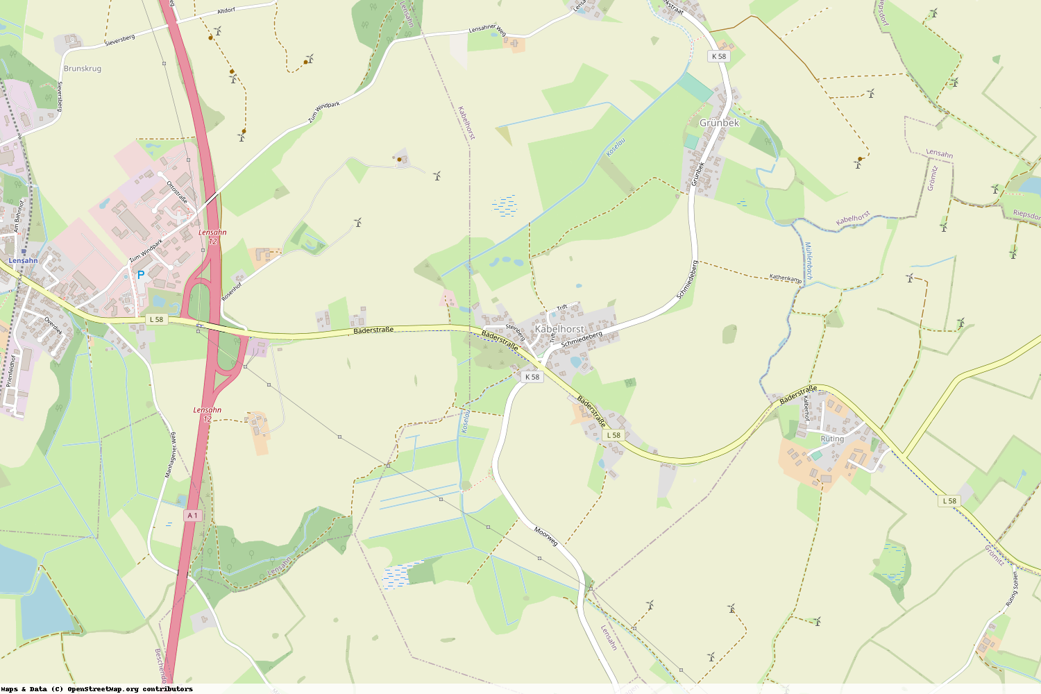 Ist gerade Stromausfall in Schleswig-Holstein - Ostholstein - Kabelhorst?