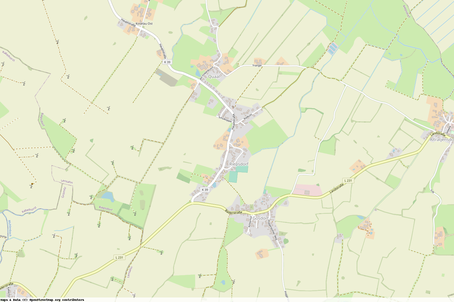 Ist gerade Stromausfall in Schleswig-Holstein - Ostholstein - Riepsdorf?