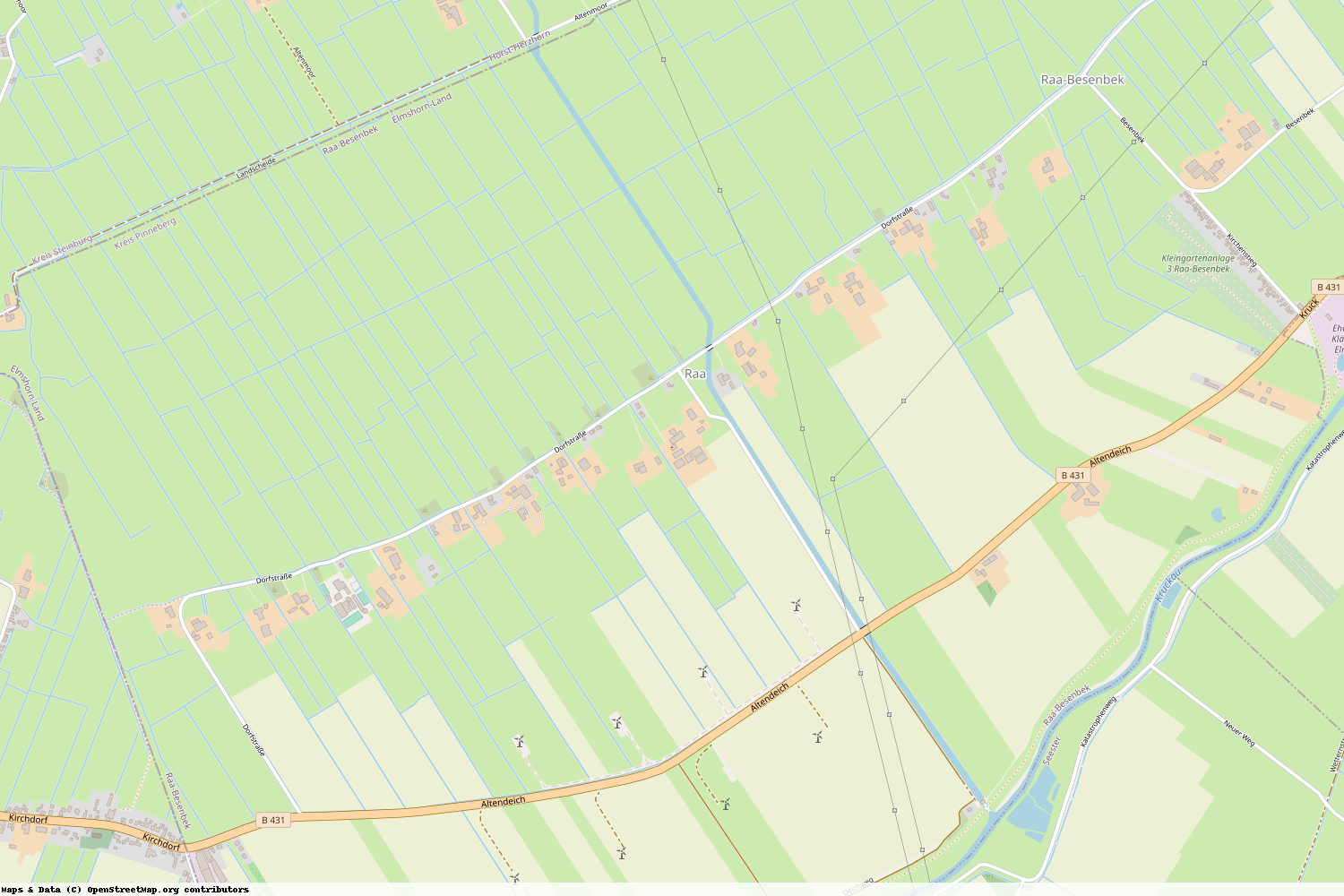 Ist gerade Stromausfall in Schleswig-Holstein - Pinneberg - Raa-Besenbek?
