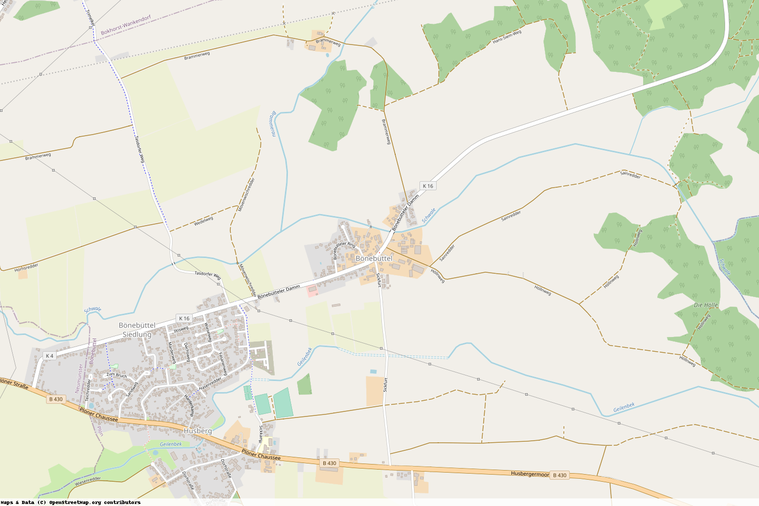 Ist gerade Stromausfall in Schleswig-Holstein - Plön - Bönebüttel?