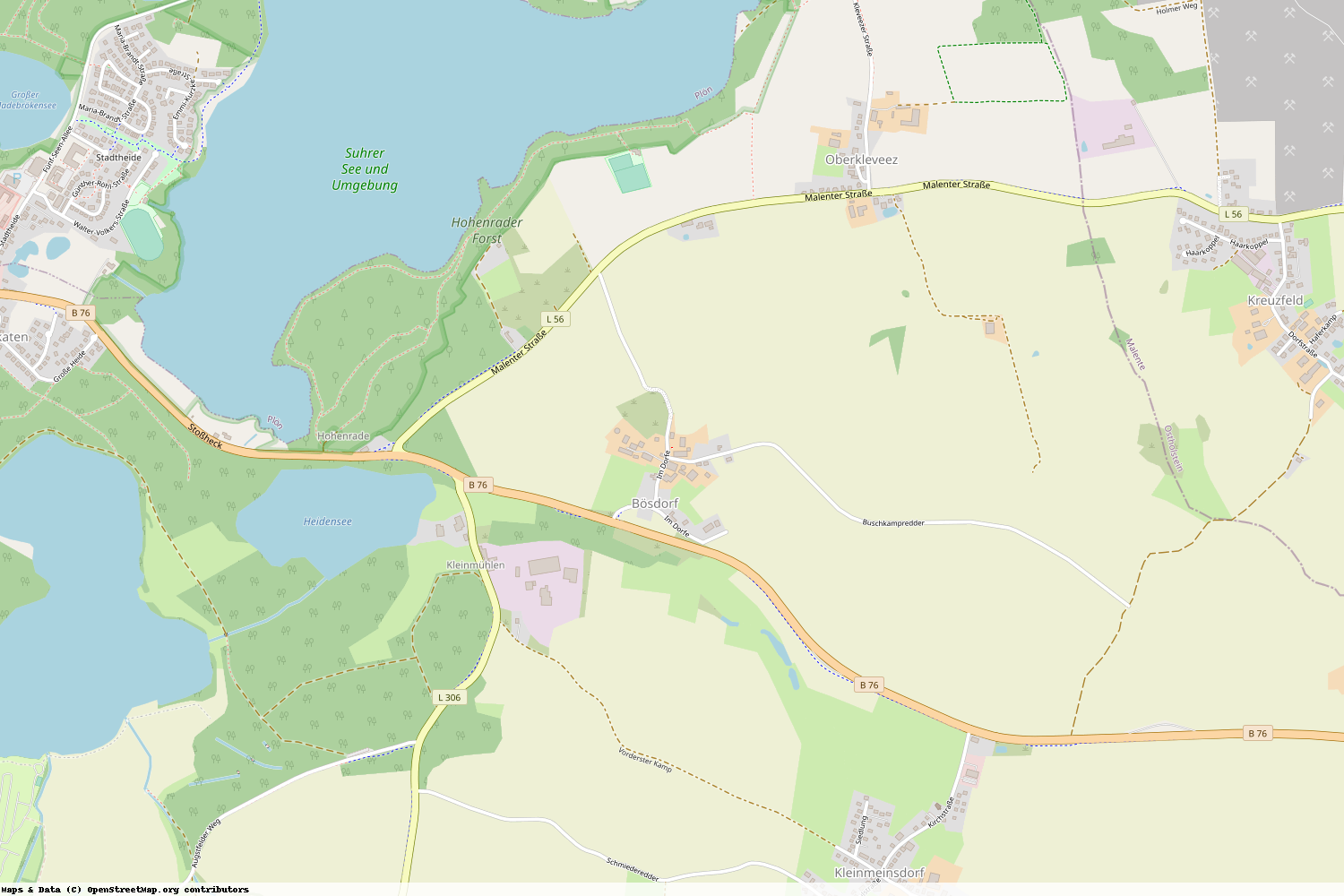 Ist gerade Stromausfall in Schleswig-Holstein - Plön - Bösdorf?
