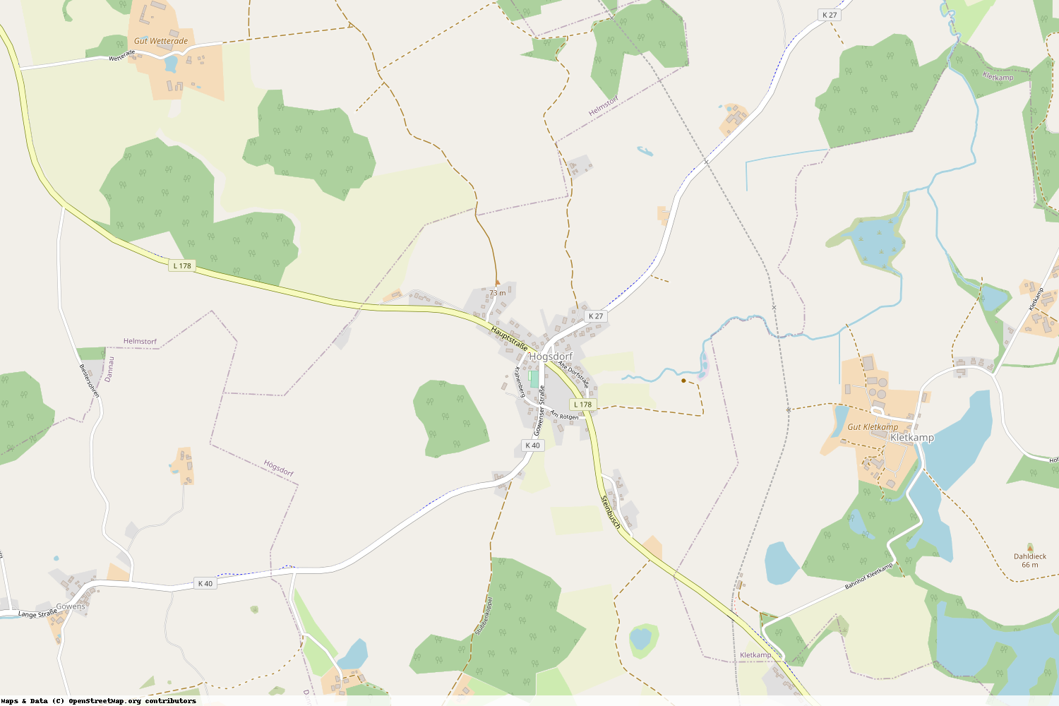 Ist gerade Stromausfall in Schleswig-Holstein - Plön - Högsdorf?