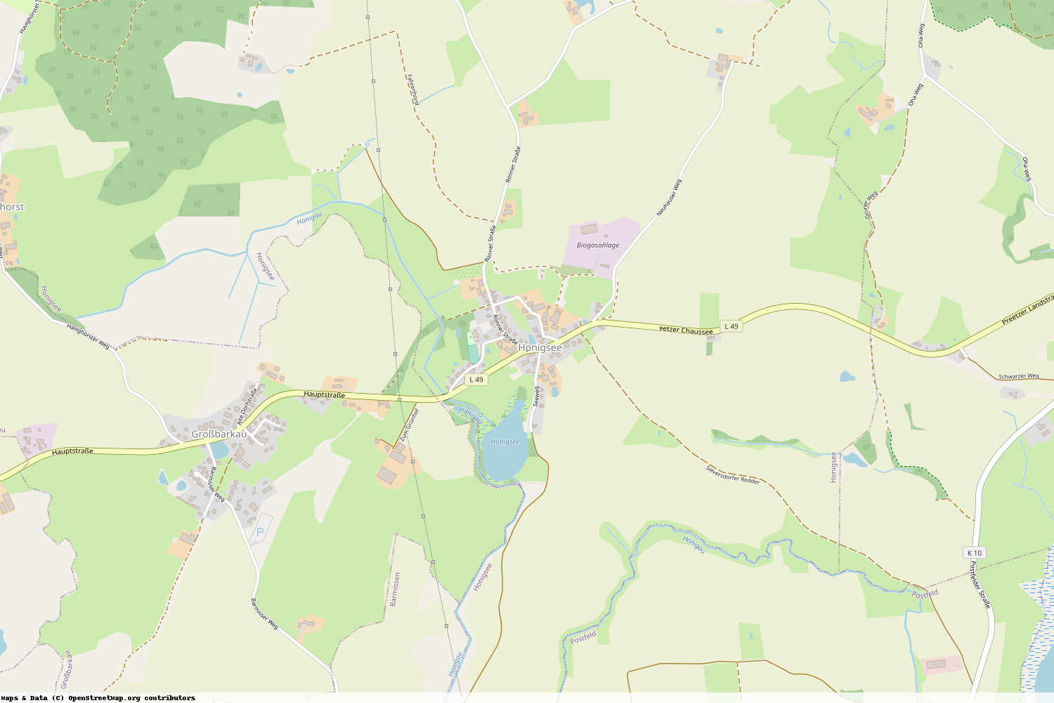 Ist gerade Stromausfall in Schleswig-Holstein - Plön - Honigsee?