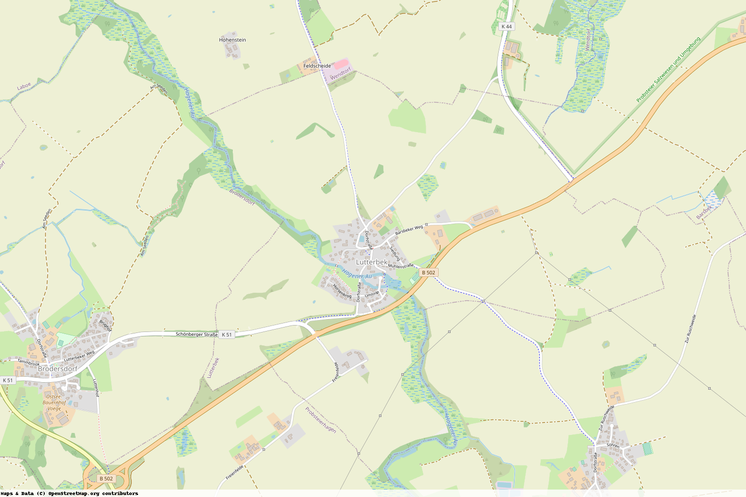 Ist gerade Stromausfall in Schleswig-Holstein - Plön - Lutterbek?
