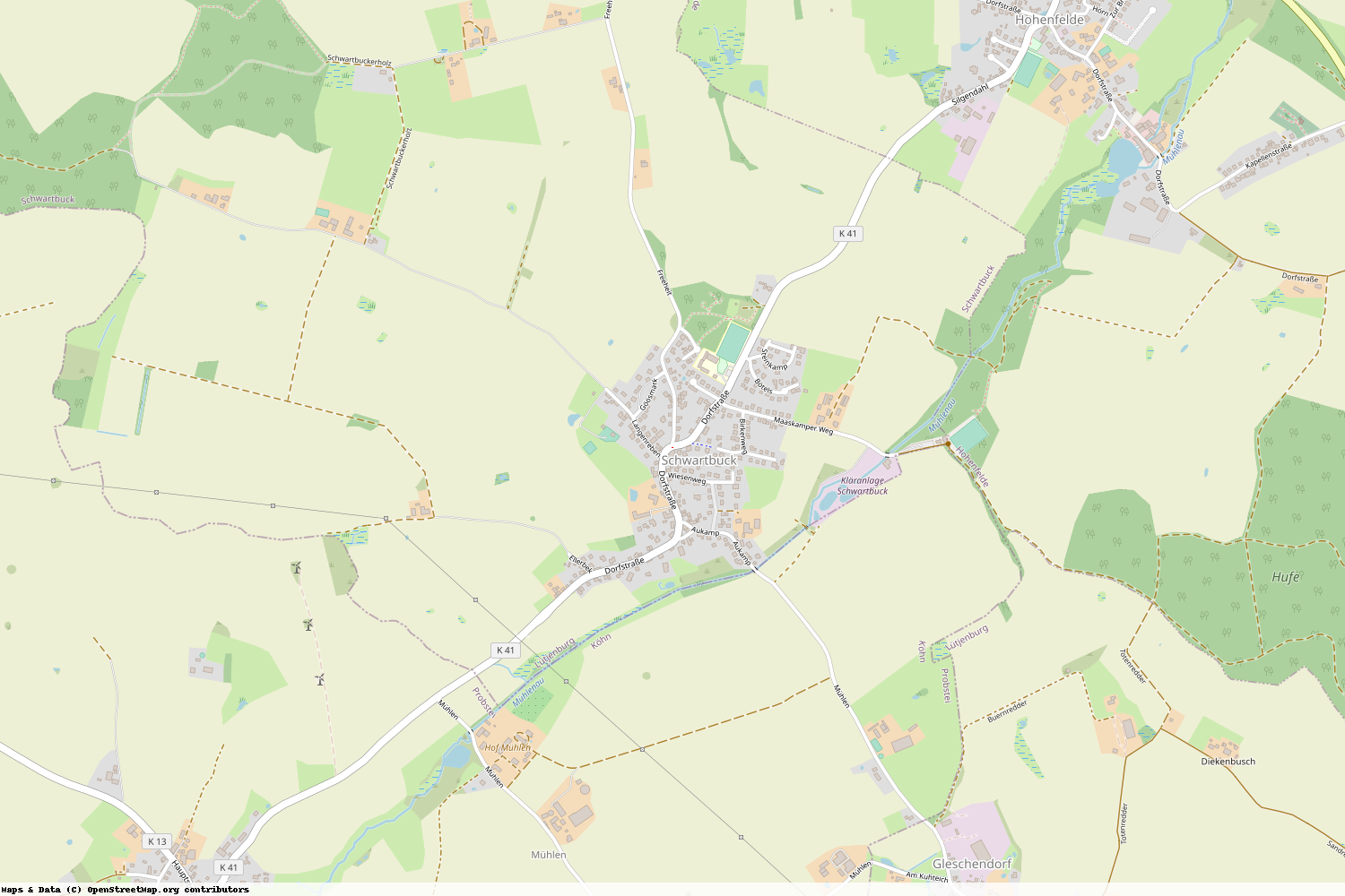 Ist gerade Stromausfall in Schleswig-Holstein - Plön - Schwartbuck?