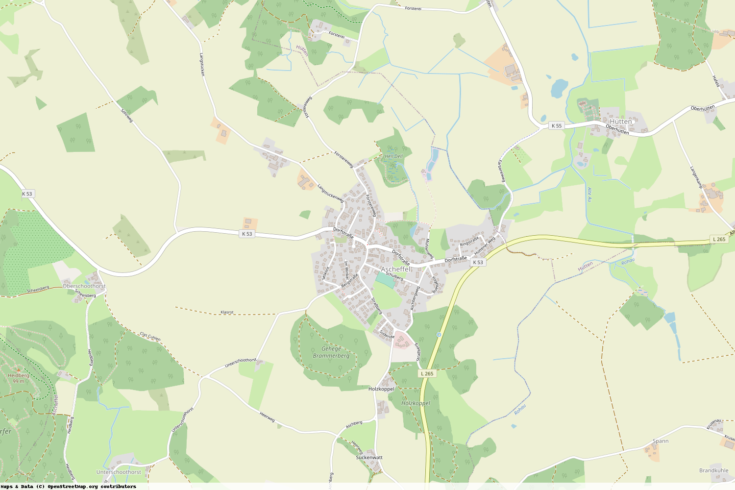 Ist gerade Stromausfall in Schleswig-Holstein - Rendsburg-Eckernförde - Ascheffel?