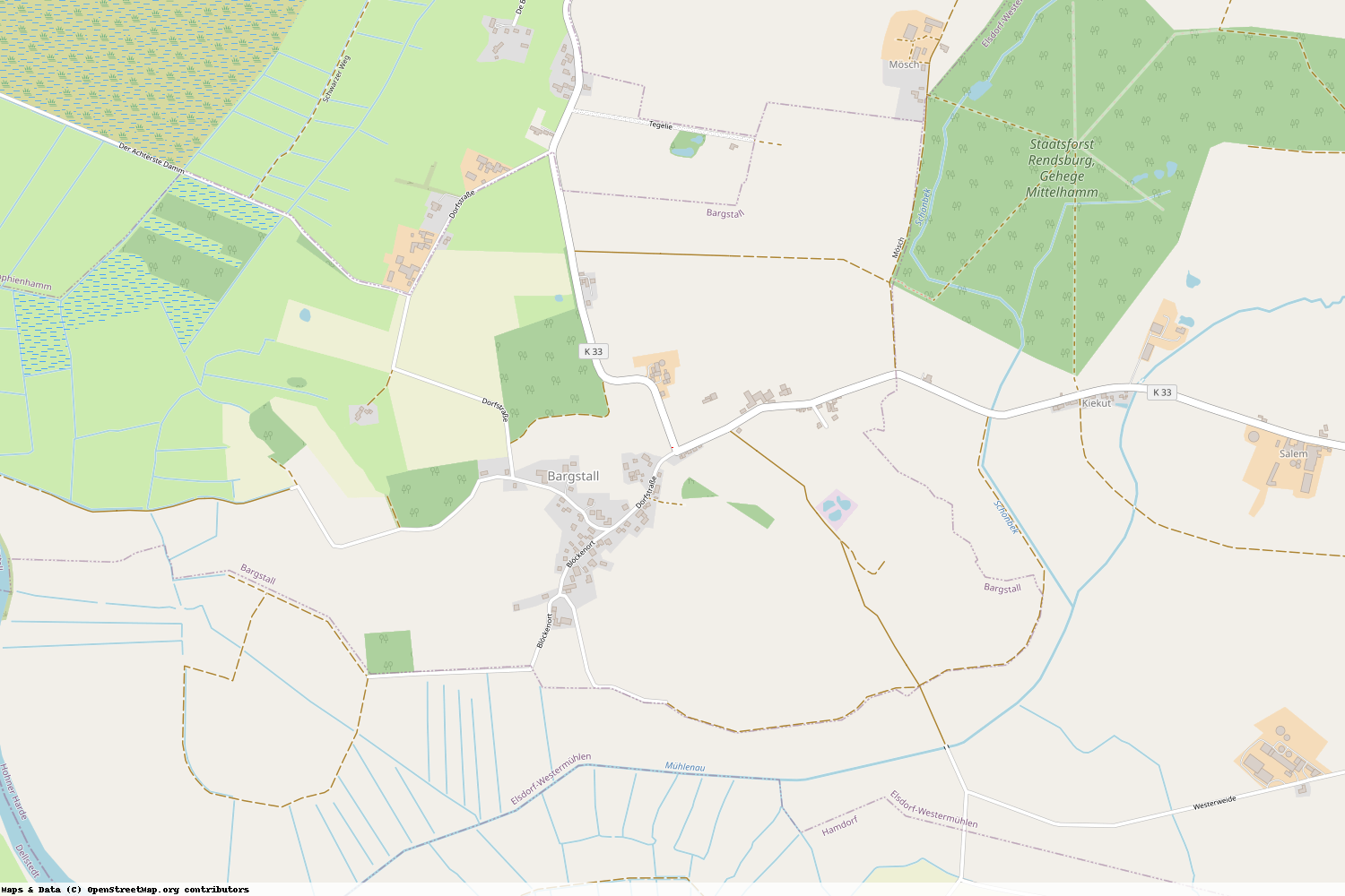 Ist gerade Stromausfall in Schleswig-Holstein - Rendsburg-Eckernförde - Bargstall?