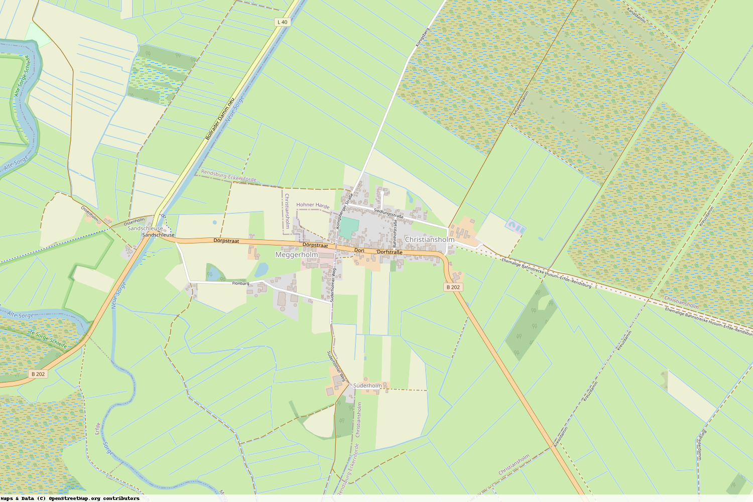 Ist gerade Stromausfall in Schleswig-Holstein - Rendsburg-Eckernförde - Christiansholm?