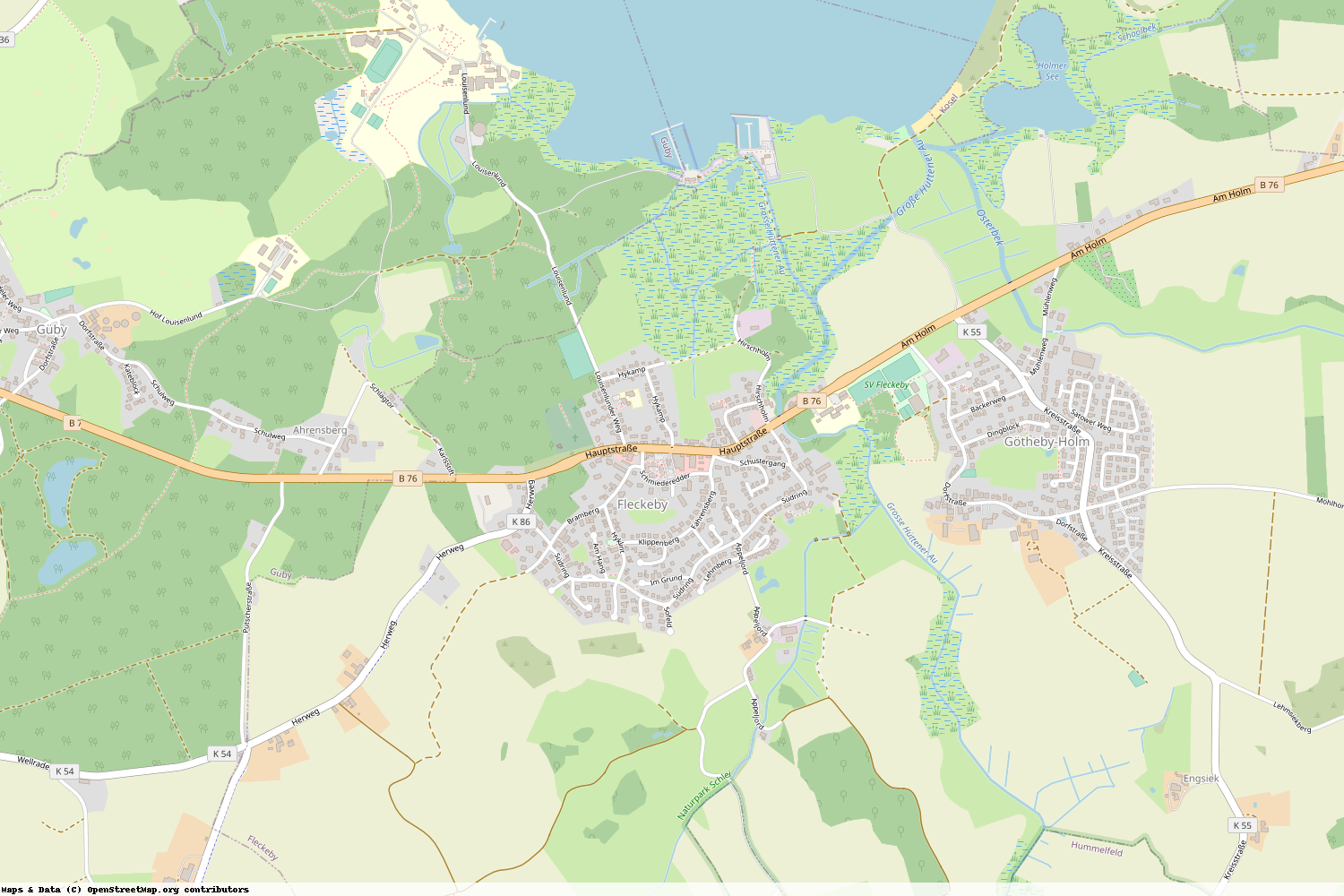 Ist gerade Stromausfall in Schleswig-Holstein - Rendsburg-Eckernförde - Fleckeby?