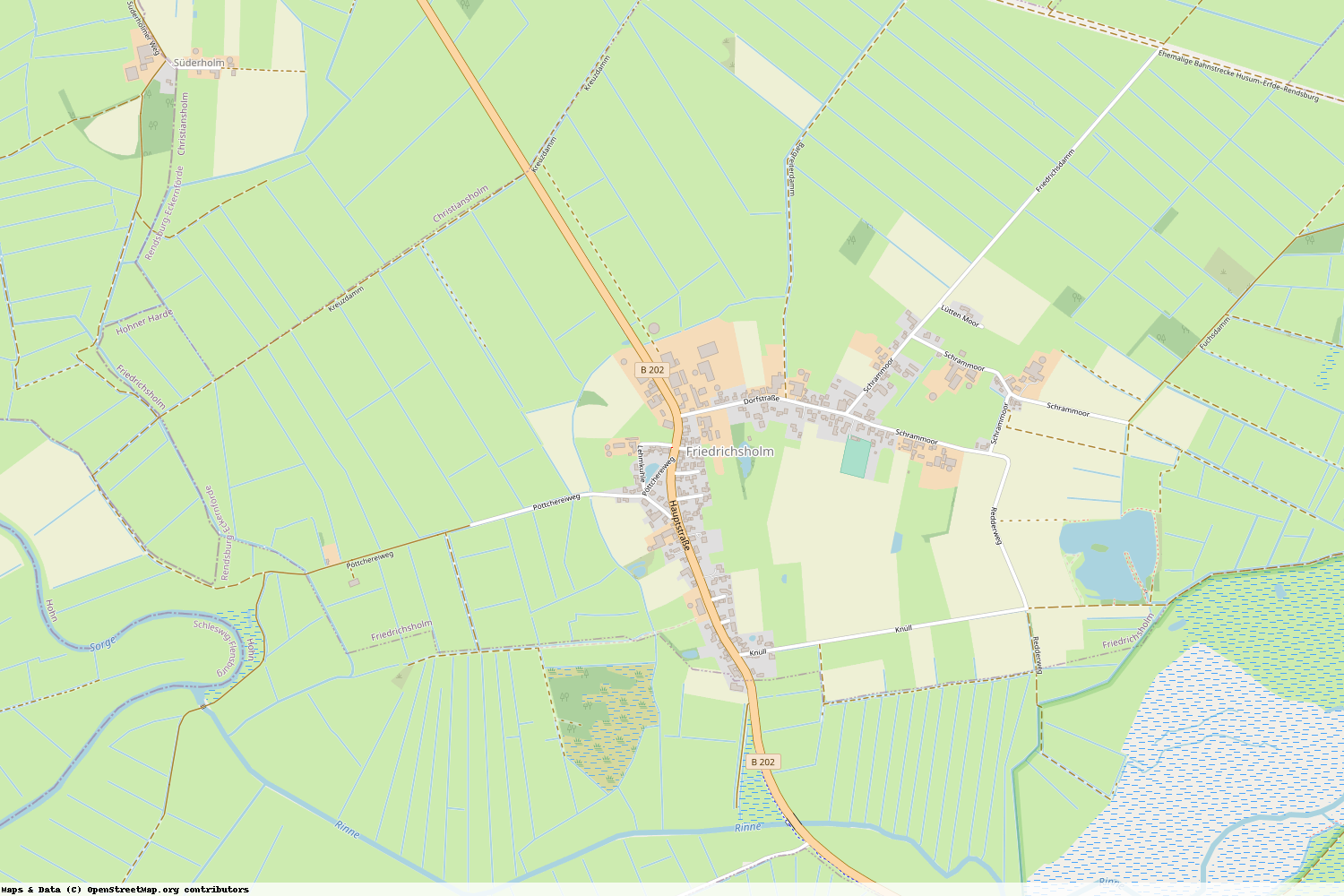 Ist gerade Stromausfall in Schleswig-Holstein - Rendsburg-Eckernförde - Friedrichsholm?