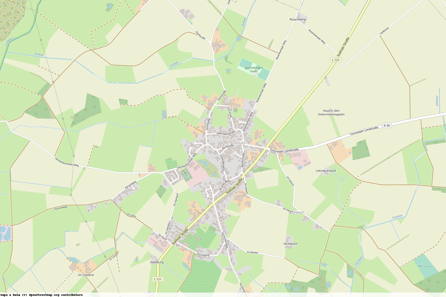 Ist gerade Stromausfall in Schleswig-Holstein - Rendsburg-Eckernförde - Gnutz?