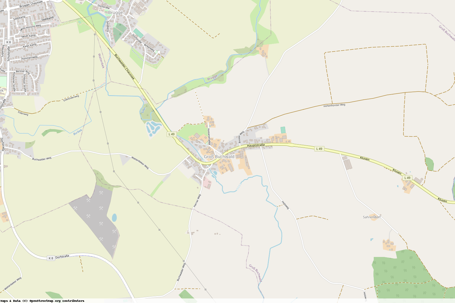 Ist gerade Stromausfall in Schleswig-Holstein - Rendsburg-Eckernförde - Groß Buchwald?