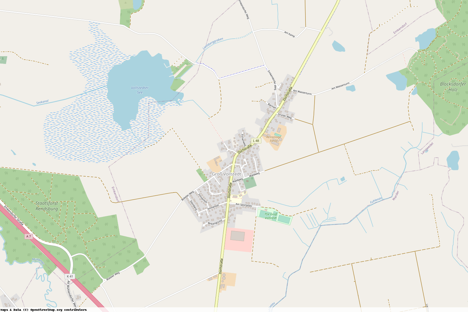 Ist gerade Stromausfall in Schleswig-Holstein - Rendsburg-Eckernförde - Groß Vollstedt?