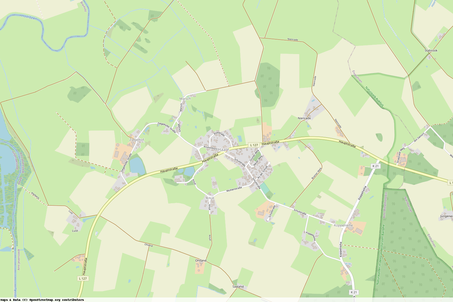 Ist gerade Stromausfall in Schleswig-Holstein - Rendsburg-Eckernförde - Haale?