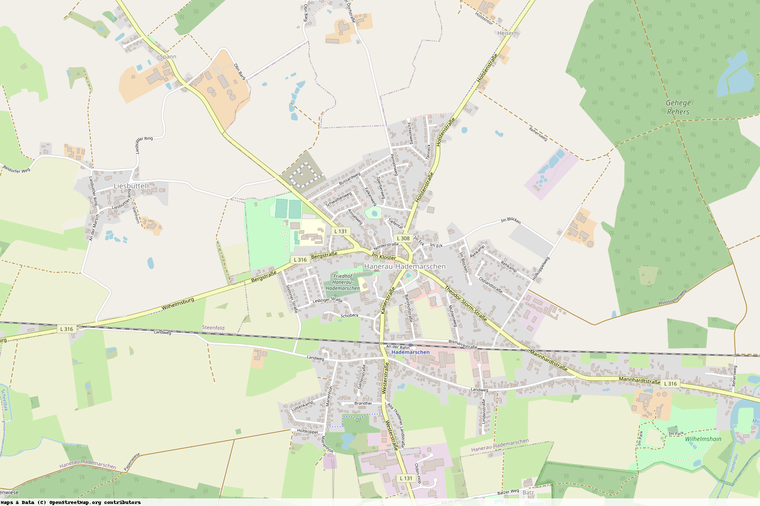 Ist gerade Stromausfall in Schleswig-Holstein - Rendsburg-Eckernförde - Hanerau-Hademarschen?