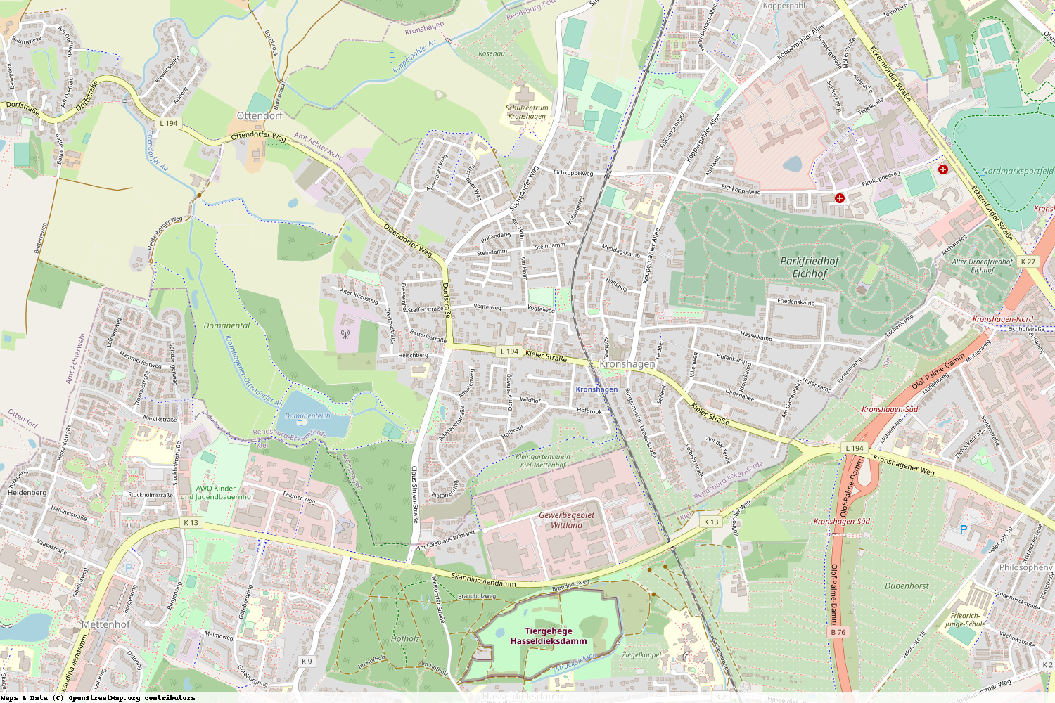 Ist gerade Stromausfall in Schleswig-Holstein - Rendsburg-Eckernförde - Kronshagen?