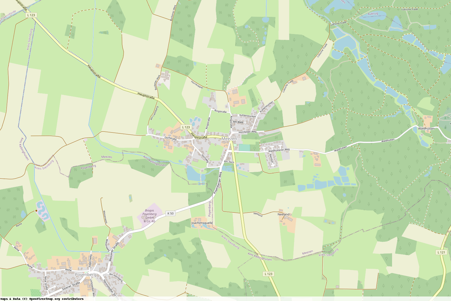 Ist gerade Stromausfall in Schleswig-Holstein - Rendsburg-Eckernförde - Meezen?