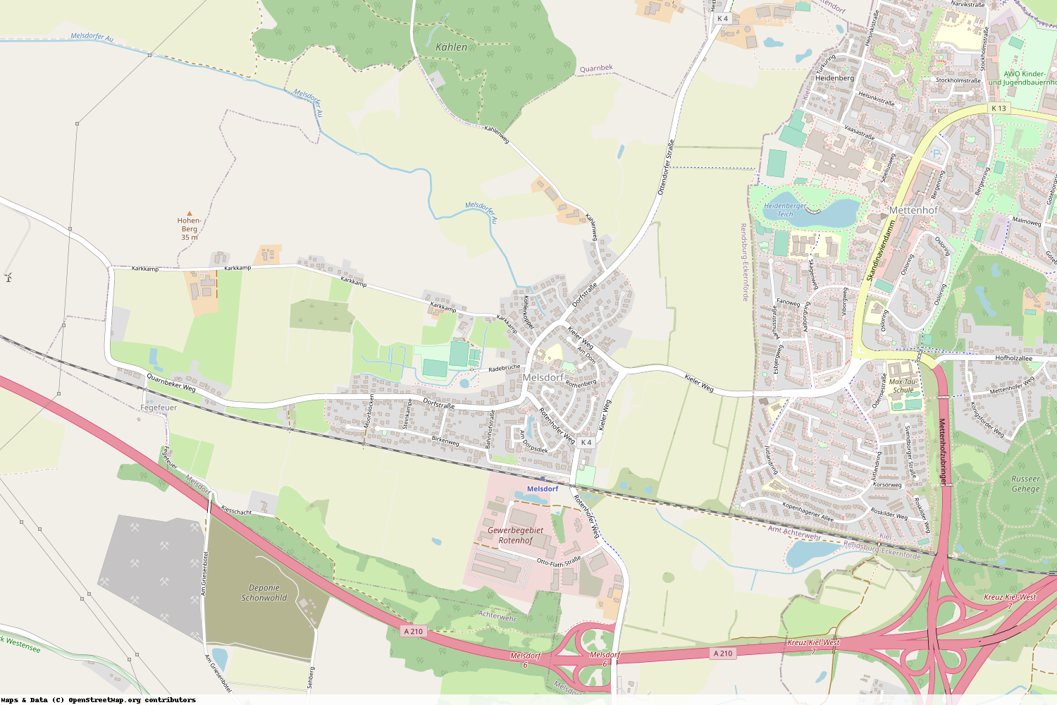 Ist gerade Stromausfall in Schleswig-Holstein - Rendsburg-Eckernförde - Melsdorf?