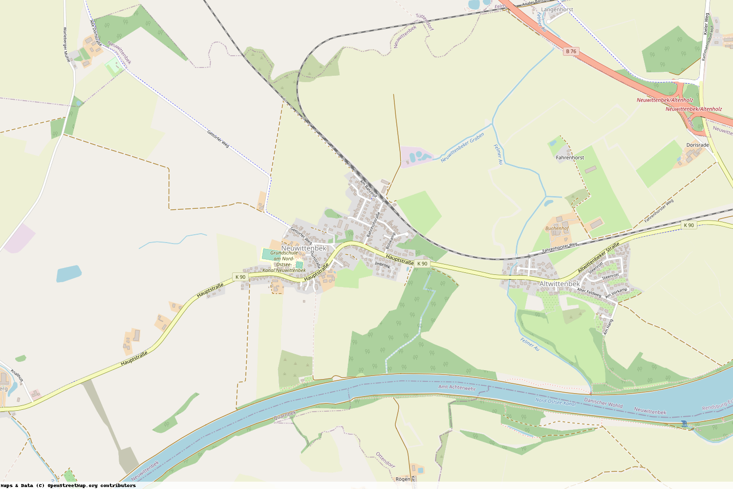 Ist gerade Stromausfall in Schleswig-Holstein - Rendsburg-Eckernförde - Neuwittenbek?